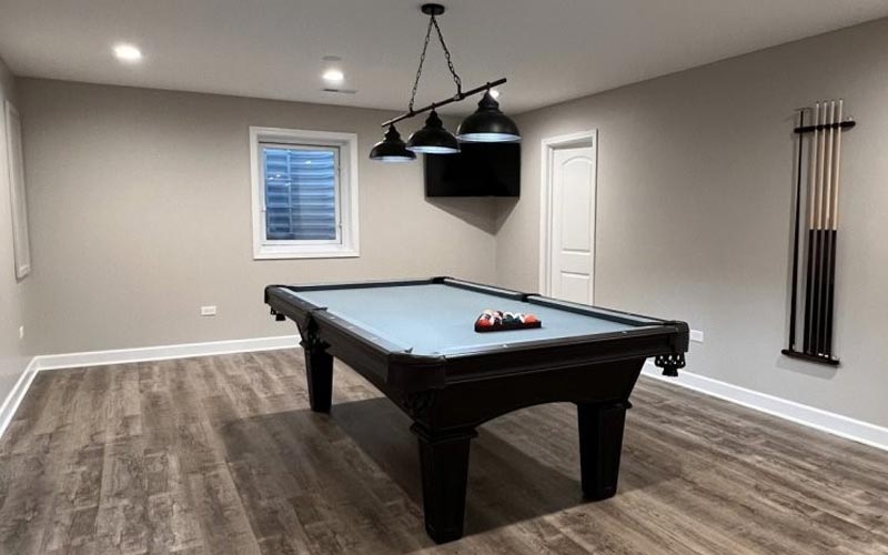 Basement Game Room Renovations